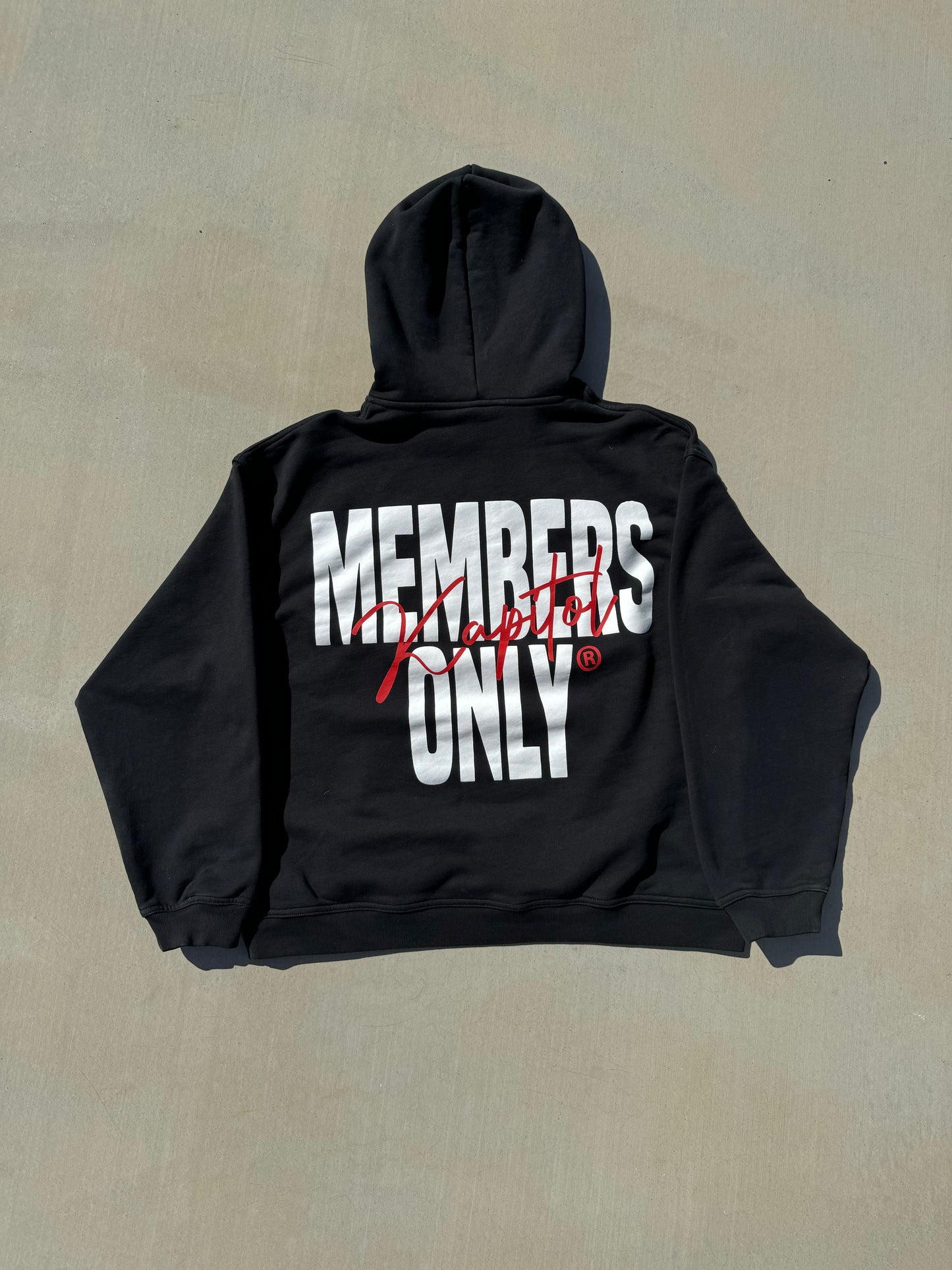 Members Only Hoodie Onyx